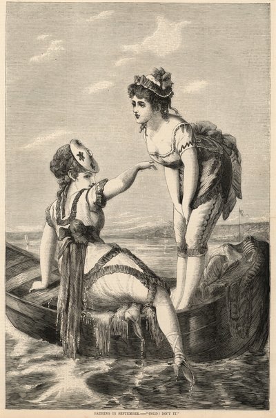Fürdés szeptemberben; Hideg, ugye alkotó: English School