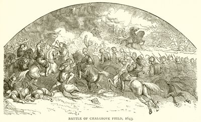 Chalgrove Field-i csata, 1643 alkotó: English School