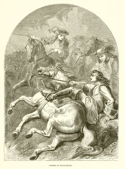 Malplaquet-i csata alkotó: English School