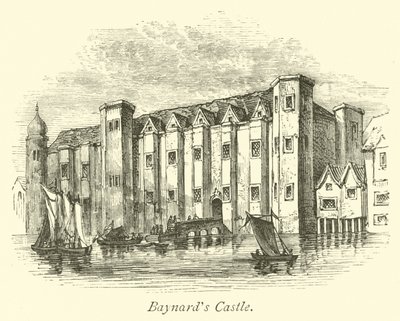 Baynards Castle  alkotó: English School