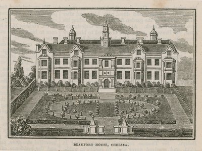 Beaufort ház Chelsea-ben alkotó: English School