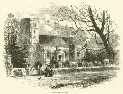 Beddington templom (metszet) alkotó: English School