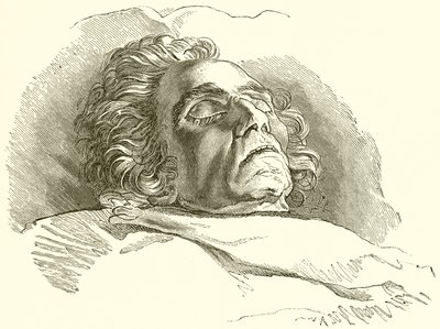 Beethoven a halálos ágyán alkotó: English School