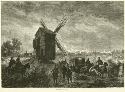 Orléans előtt, 1870. november alkotó: English School