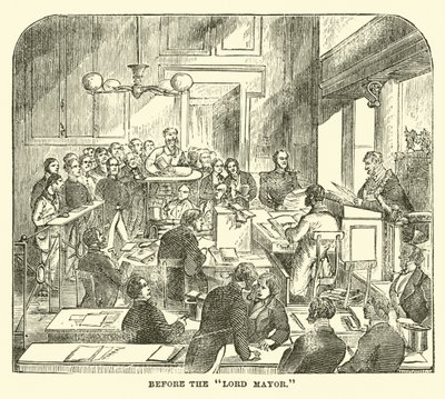 A főpolgármester előtt alkotó: English School