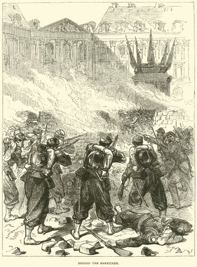 A barikád mögött, 1871. ápr alkotó: English School