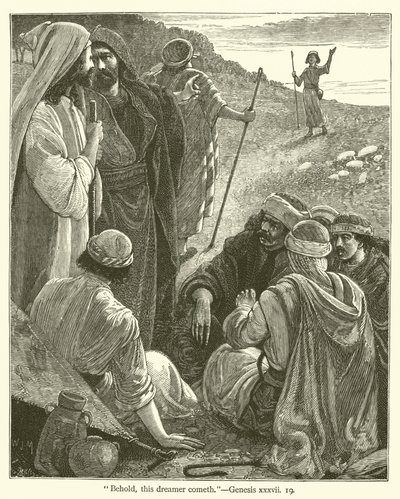 „Íme, eljön ez az álmodozó”, Genesis, xxxvii alkotó: English School
