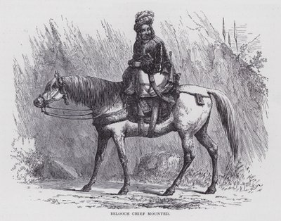 Belooch Chief szerelt (metszet) alkotó: English School