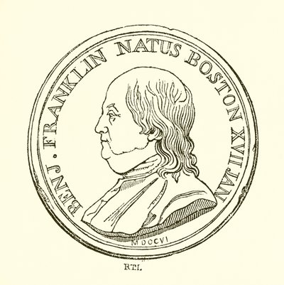 Benjamin Franklin alkotó: English School
