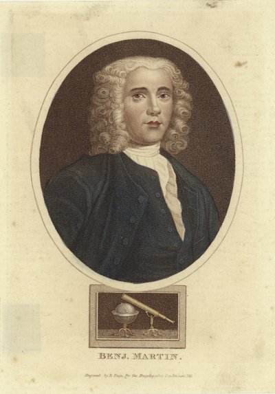 Benjamin Martin (rézmetszet) alkotó: English School