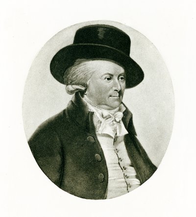 Benjamin White (wc és gouache elefántcsonton) alkotó: English School