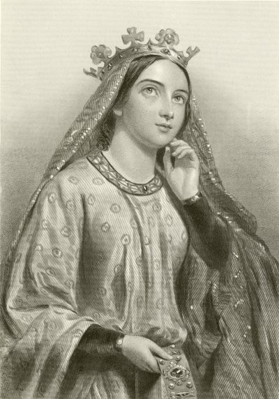Berengaria, I. Richárd király hitvese alkotó: English School