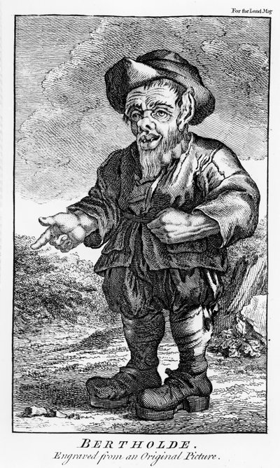 Bertholde of Bertagnona, megjelent a „The London Magazine”-ban, 1820-29 körül (metszet) alkotó: English School