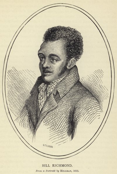 Bill Richmond, Hillman portréjából, 1812 alkotó: English School