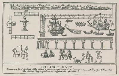 Billingsgate, 1598 alkotó: English School