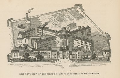 A Surrey House of Correction madártávlatból alkotó: English School