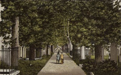 Birmingham: Harborne Avenue (színes litho) alkotó: English School