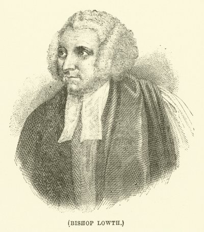 Bishop Lowth (metszet) alkotó: English School