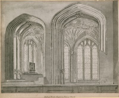Bishop Wests kápolna a Putney templomban alkotó: English School