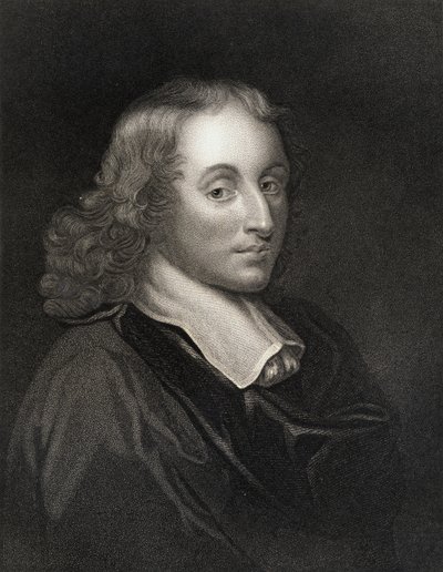 Blaise Pascal (1623-62) az 1833-ban megjelent Portré Galériából alkotó: English School
