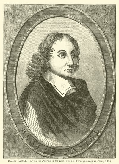 Blaise Pascal (metszet) alkotó: English School