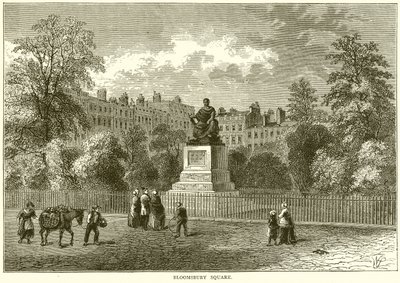 Bloomsbury Square alkotó: English School