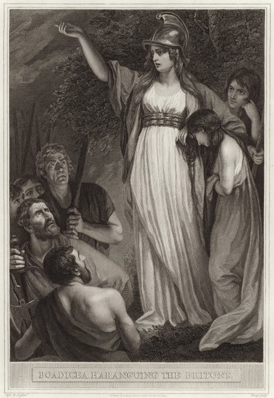 Boadicea a briteket háborgatja alkotó: English School