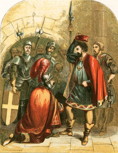 Bolingbroke és II. Richárd alkotó: English School