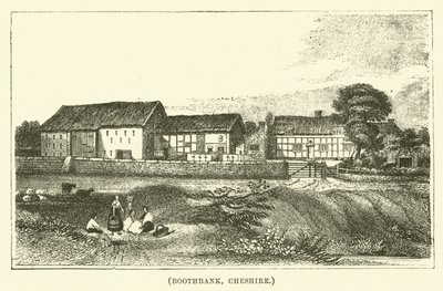 Boothbank, Cheshire (metszet) alkotó: English School