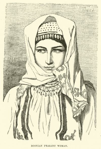 Bosnyák parasztasszony alkotó: English School