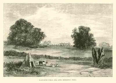 Bosworth Field és King Richards Well alkotó: English School