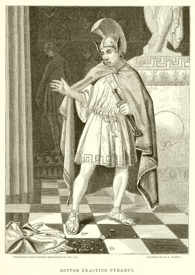 Alul a Pyramus bemutatása alkotó: English School