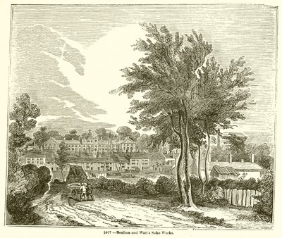 Boulton és Watts Soho Works alkotó: English School