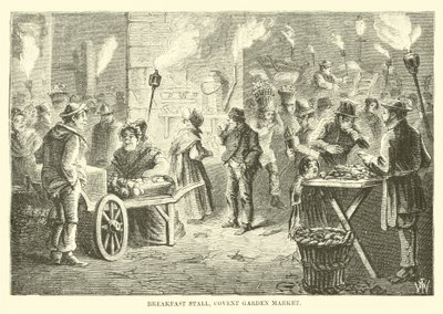 Reggeli bódé, Covent Garden Market alkotó: English School