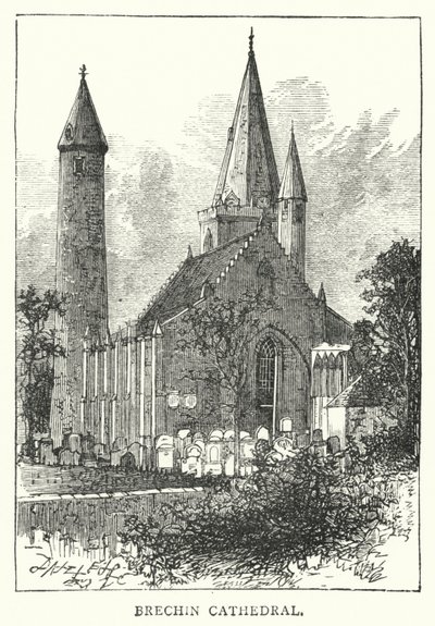 Brechin Cathedral (metszet) alkotó: English School
