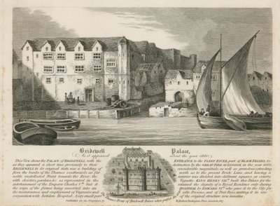 Bridewell Palace, ahogyan 1660 körül megjelent alkotó: English School