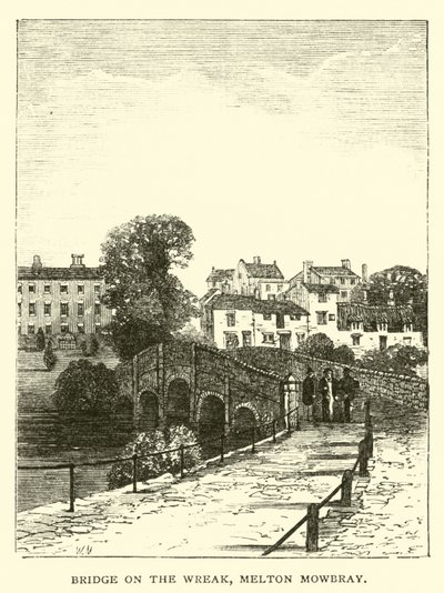 Bridge on the Wreake, Melton Mowbray alkotó: English School