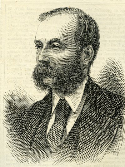 dandártábornok, Sir Archibald Alison, 2. baronet (1826-1907) a The Illustrated London News-tól, 1874. április 18. alkotó: English School