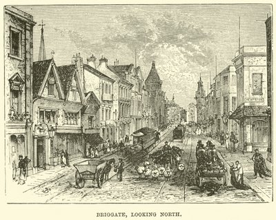 Briggate, északra néz alkotó: English School