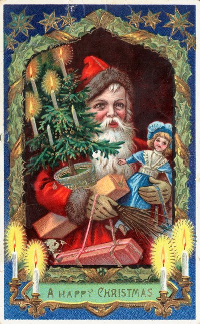 Brit karácsonyi kártya alkotó: English School