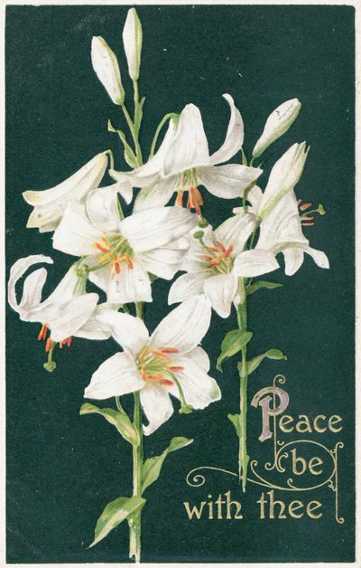 Brit húsvéti üdvözlőlap alkotó: English School