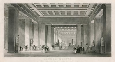British Museum, Grand Central és Egyptian Saloons alkotó: English School