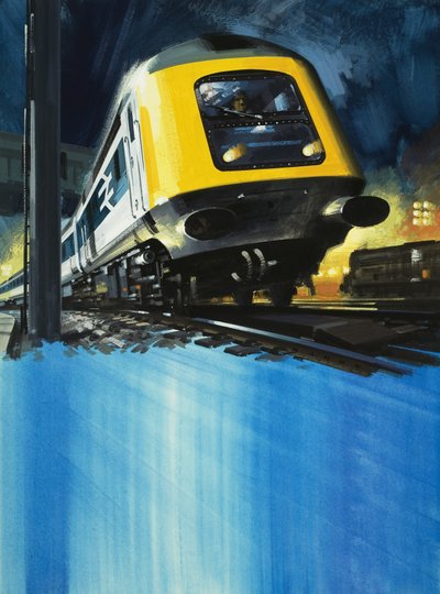 A British Rail nagysebességű vonata alkotó: English School