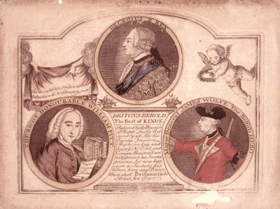 A britek a királyok legjobbjait nézik..., 1762 alkotó: English School