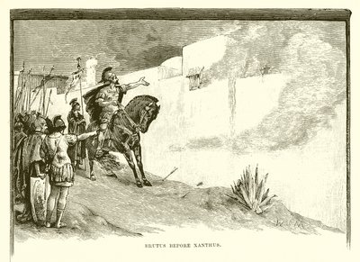 Brutus Xanthus előtt alkotó: English School