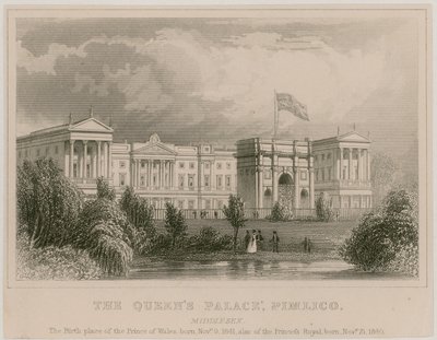 A Buckingham-palota alkotó: English School