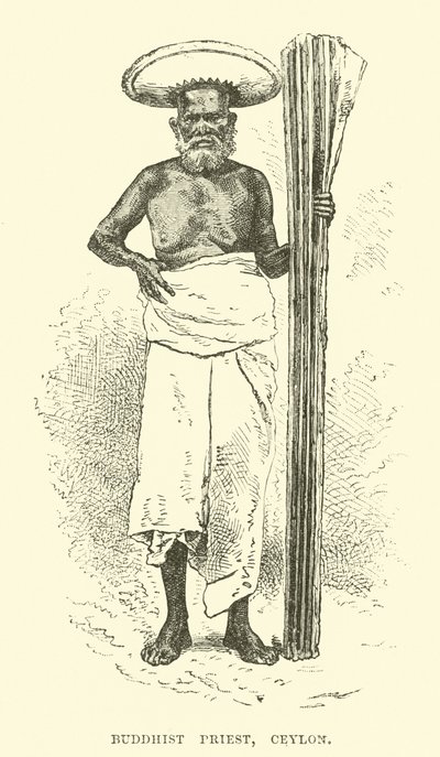 Buddhista pap, Ceylon alkotó: English School