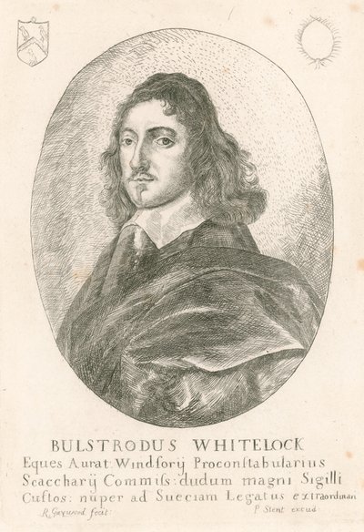 Bulstrode Whitelock (1605-75), a Nagy Pecsét megbízottja Cromwell alatt alkotó: English School