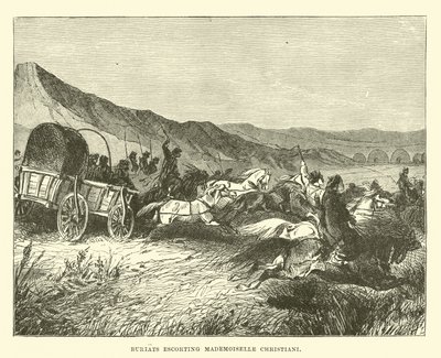 Mademoiselle Christian-t kísérő buriátok alkotó: English School