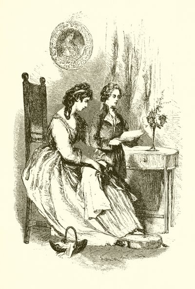 Burke felolvas az anyjának alkotó: English School